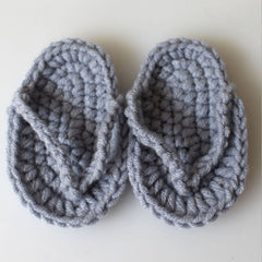 Newborn Photography Props Knitted Small Slippers
