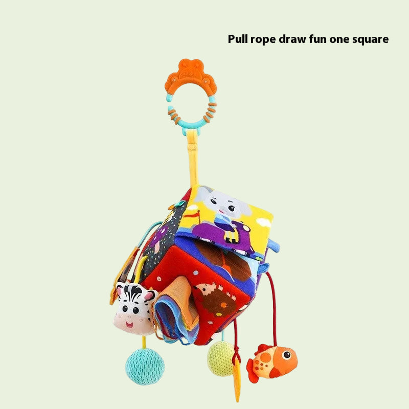 BabyJoy Newborn Puzzle Stroller Pendant Toy - Enhances Sensory And Motor Skills