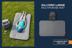 GillyGro Pro | 5-in-1 Parent Backpack with Inbuilt Booster & 13" Laptop Pocket