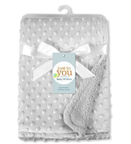 Polar Dot Baby Blanket - All Season Versatile Swaddle And Cover