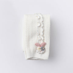 Cartoon Children's Ninth Pants With Vertical Agaric