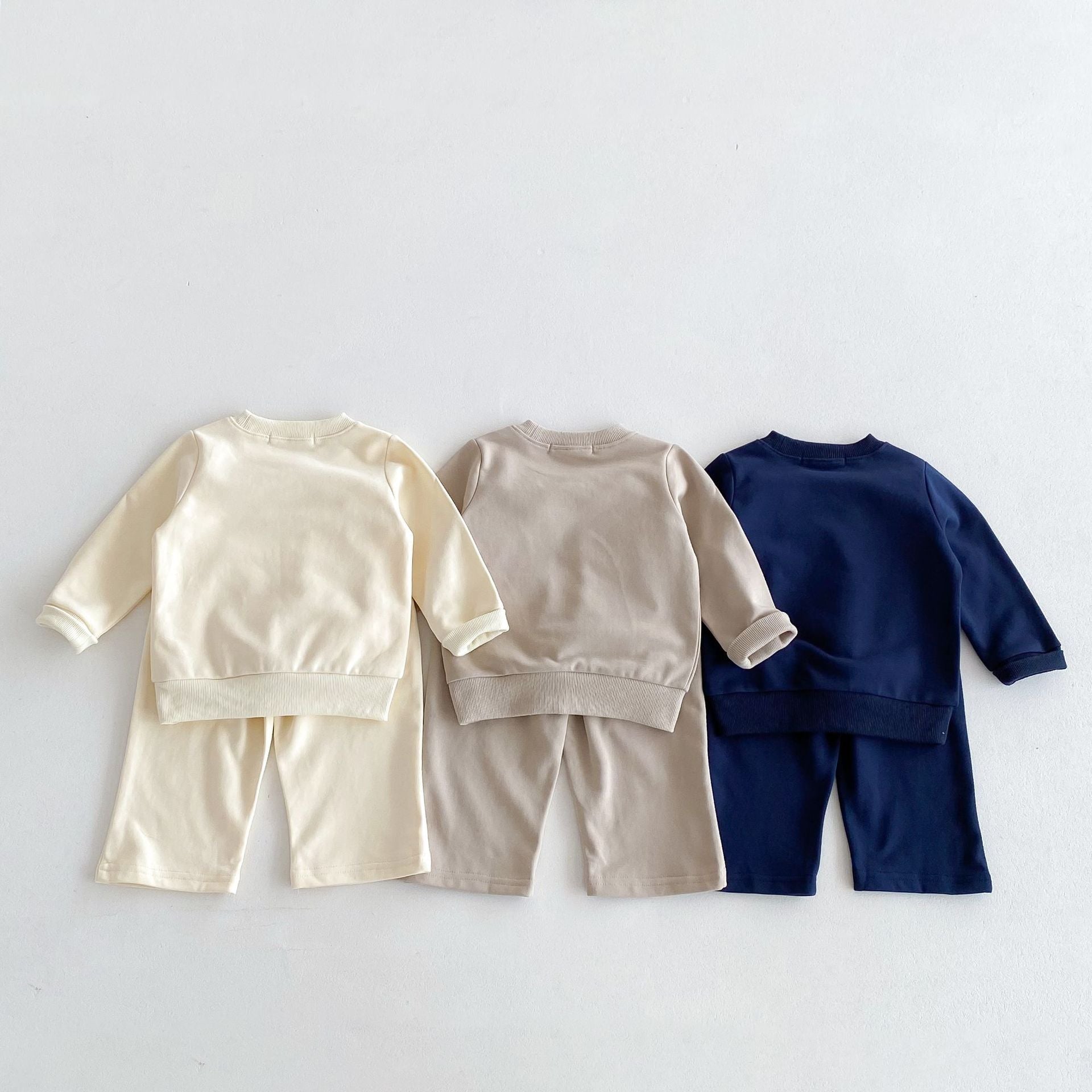 Children Straight-leg Trousers Two-piece Suit