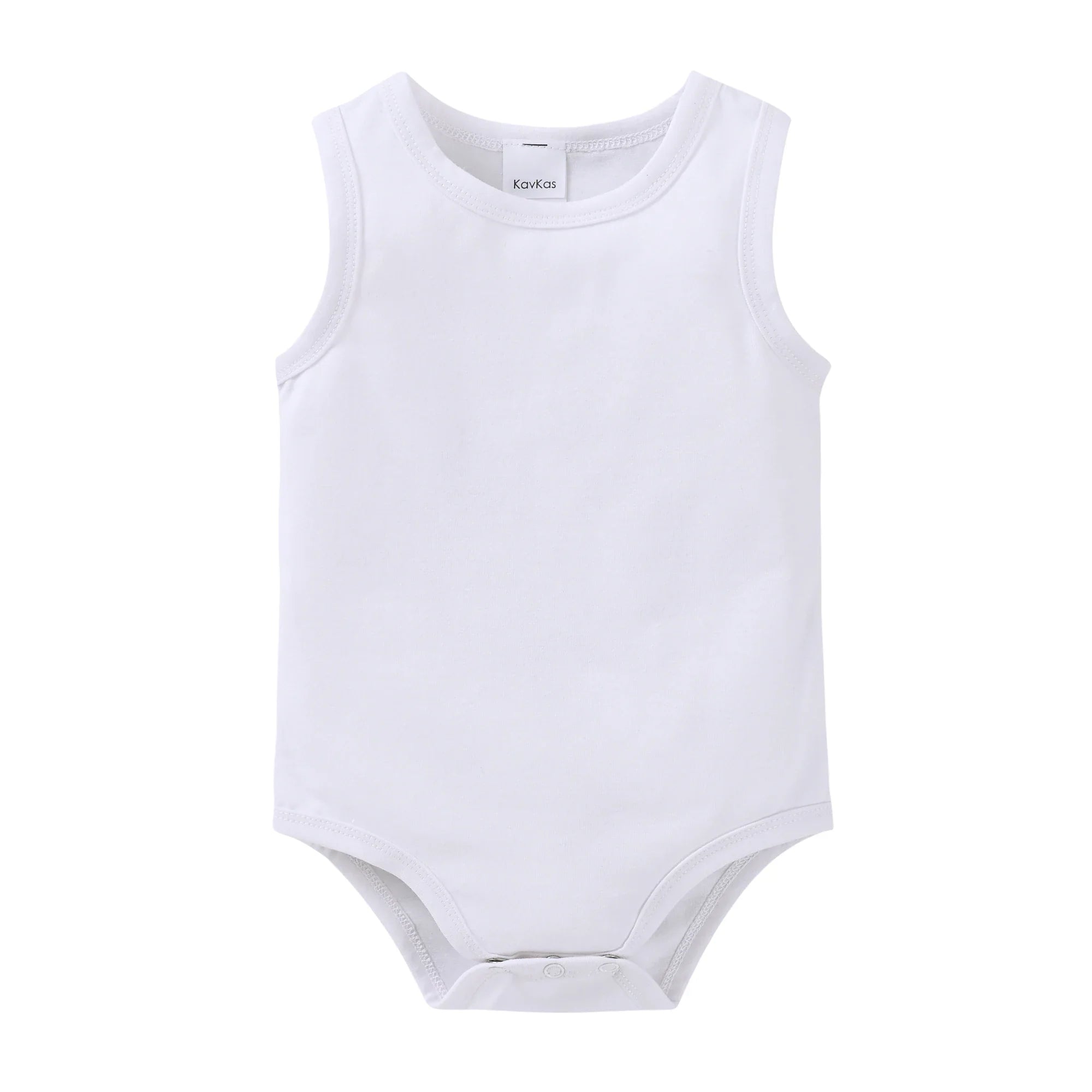 Kavkas Baby Girls Boys Bodysuit 100% Cotton 1 pcs 2 pcs 3 pcs Sling Vest Design Newborn Clothes