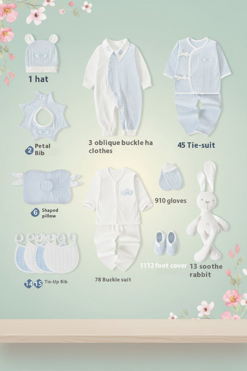 Premium Newborn Gift Box Baby Clothes Set