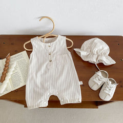 Sleeveless Romper Newborn Summer Children's Vest Romper