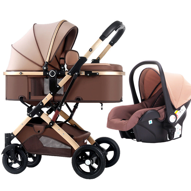 Basket Baby Stroller Can Be Seated Or Reclined Lightweight And Easy To Carry