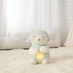 Cloak Man Lamb Toot Baby Plush Doll Newborn Sound And Light Soothing Sleeping Toys