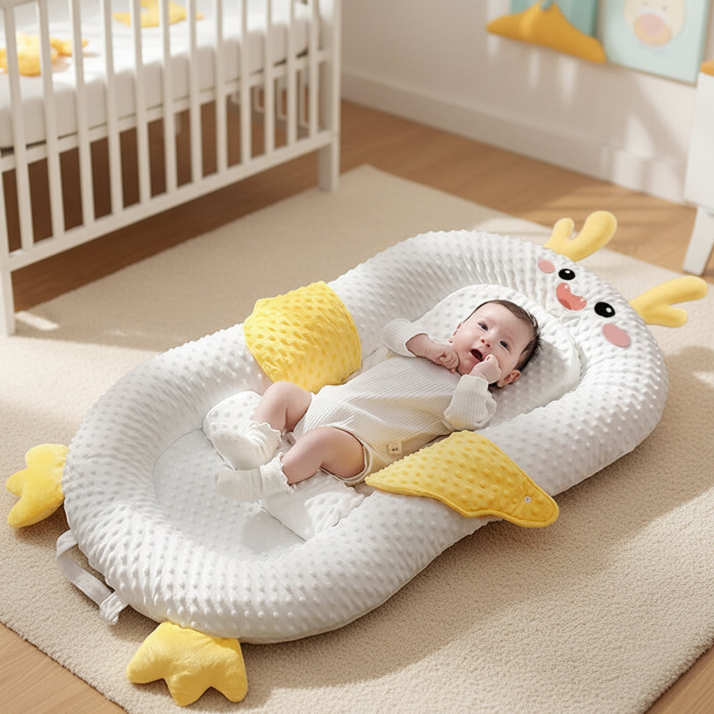 Bed In Bed Newborn Slope Mattress Premium Soft Fabric Elite