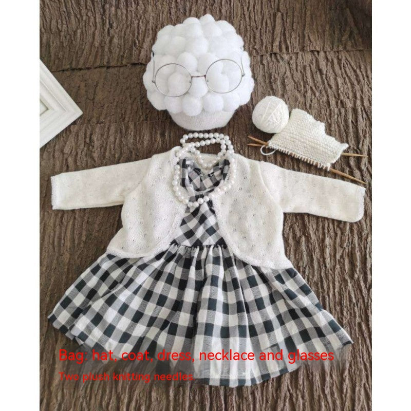 Photographic Studio New Grandma Clothes Baby Clothes For100Days