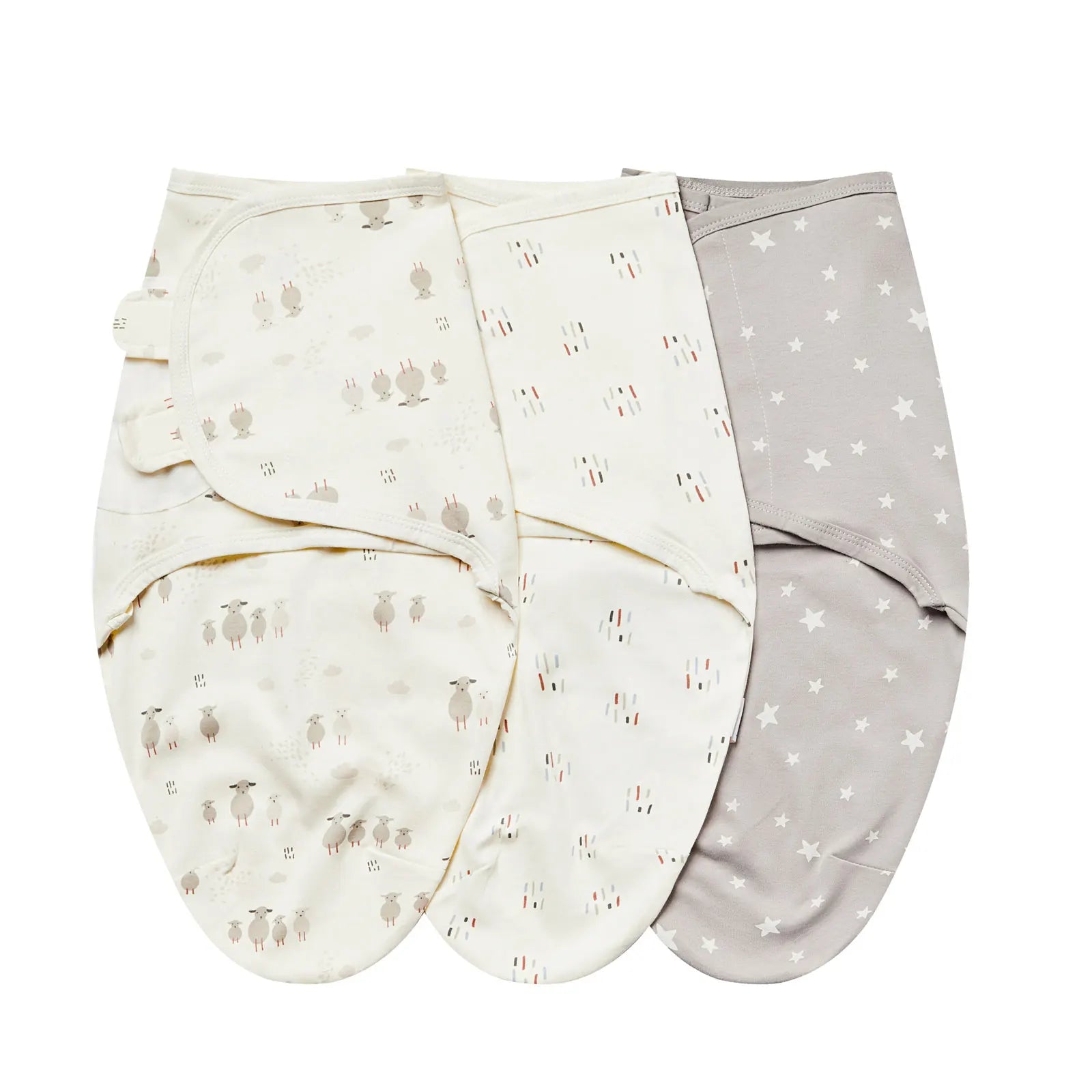 Baby Sleeping Bag Newborn Swaddle Envelope Cocoon Wrap Swaddle Soft 100% Cotton Sleep Blanket Baby Blankets Autumn Three-piece