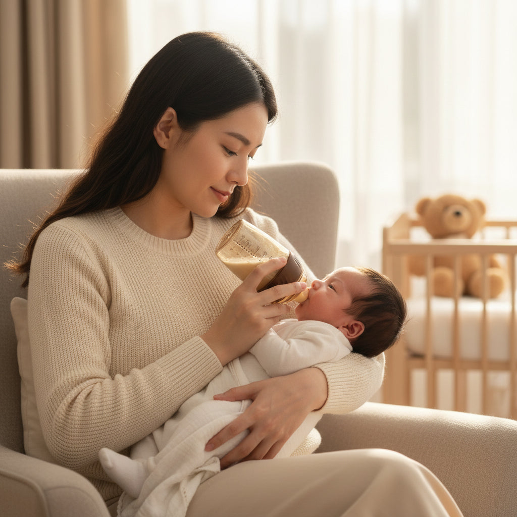NurtureTech Temperature Sensing PPSU Bottle - Anti Flatulence for Newborns