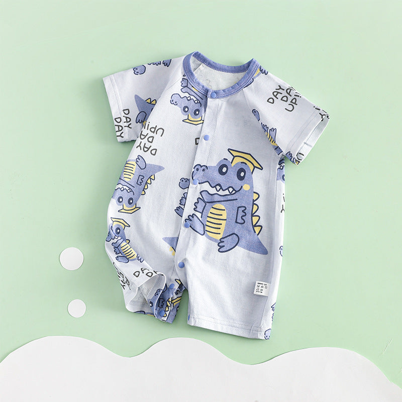 Thin Short Sleeve Newborn Breathable Clothes
