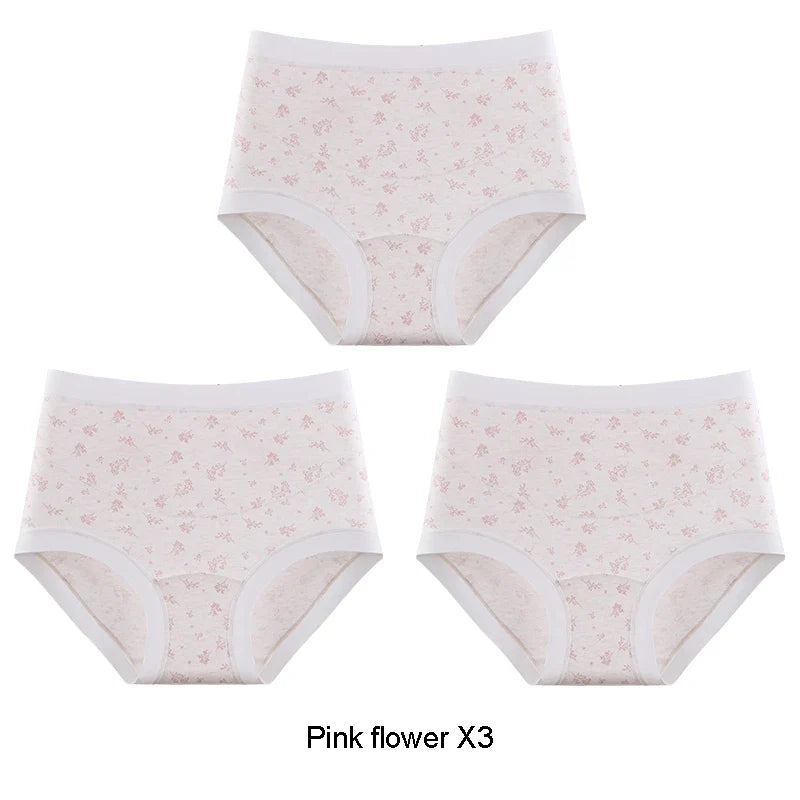 Postpartum Panties Breathable Women's Cotton Briefs Cartoon Intimate Clothes for Women Maternity Underwear Pregnant Panty Gifts