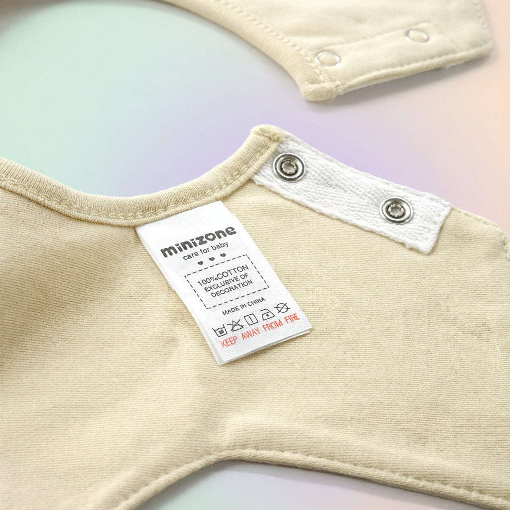 Infant Bib Cotton Newborn Anti - Spitting Three - Piece Set