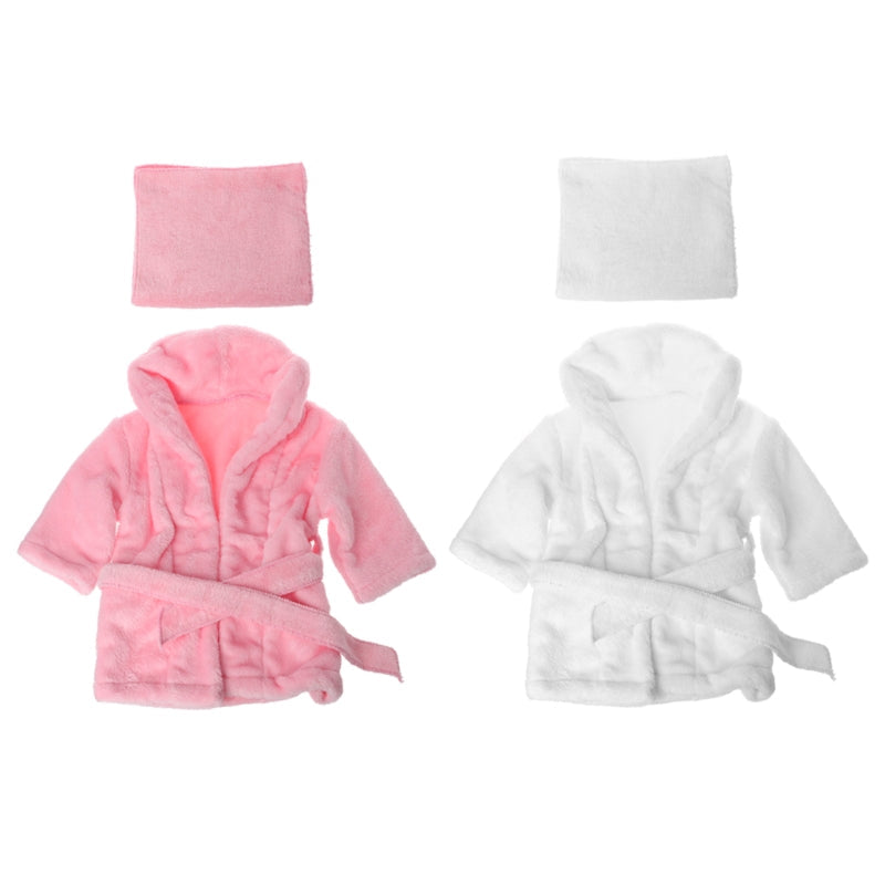 Newborn bathrobe photography props