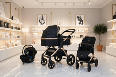 Landscape Stroller With Reclining Seat And Foldable Design For Easy Outings