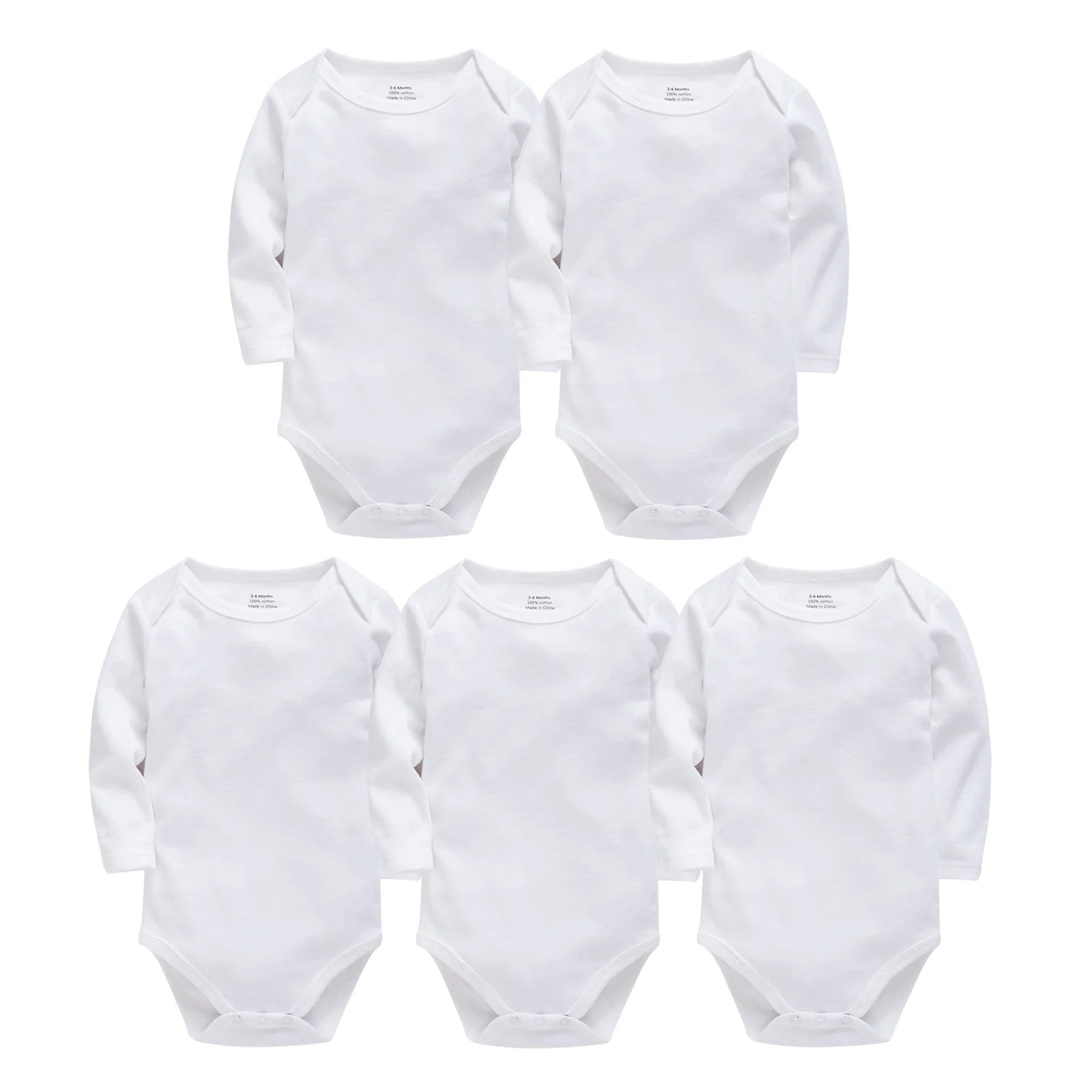Kavkas 3 Pcs 5 Pcs 7 Pcs Baby Boy Bodysuit 0-24 Months 100% Cotton Full Sleeve Autumn Newborn Girls Clothes