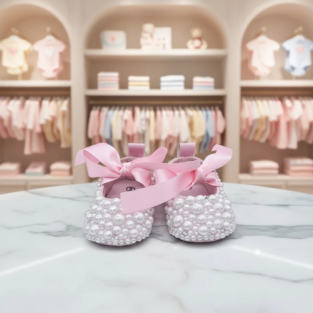 Dollbling Love Heart Baby Shoes And Headband Set Limited