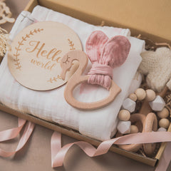 Newborn Baby Shower Toy Set Accessories Gift
