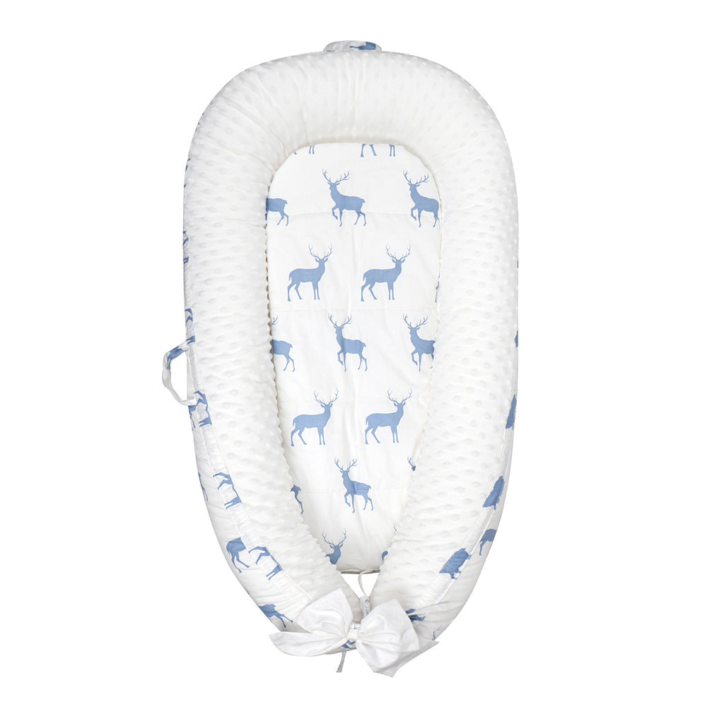 Household Baby Bed Bubble Fleece Bedding Kit