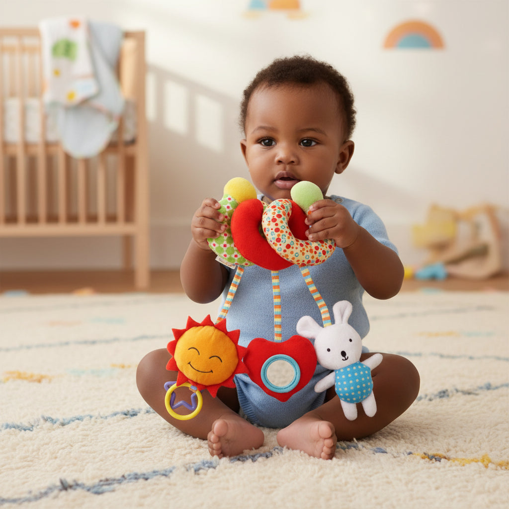 Plush Toy Newborn Baby Hanging Toy