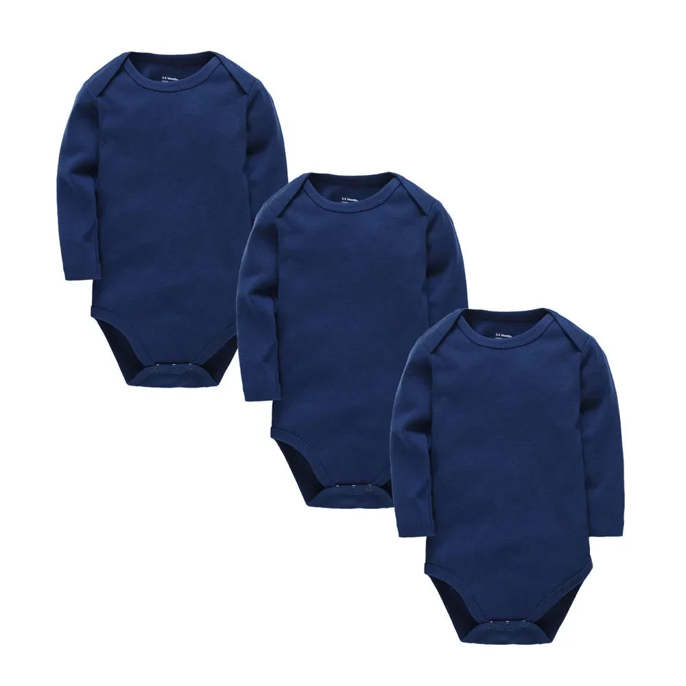 Kavkas 3 Pcs 5 Pcs 7 Pcs Baby Boy Bodysuit 0-24 Months 100% Cotton Full Sleeve Autumn Newborn Girls Clothes