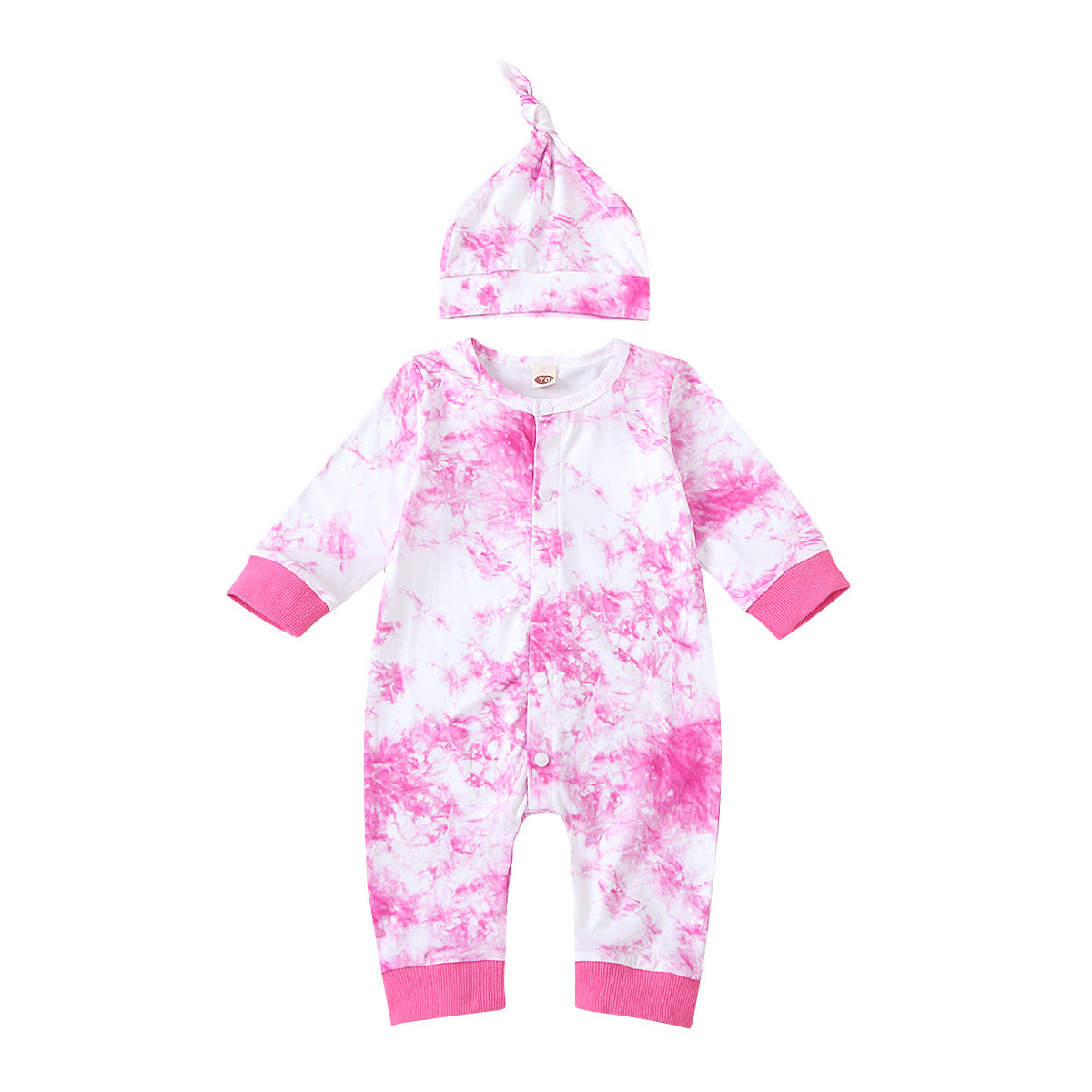 Long sleeve baby jumpsuit