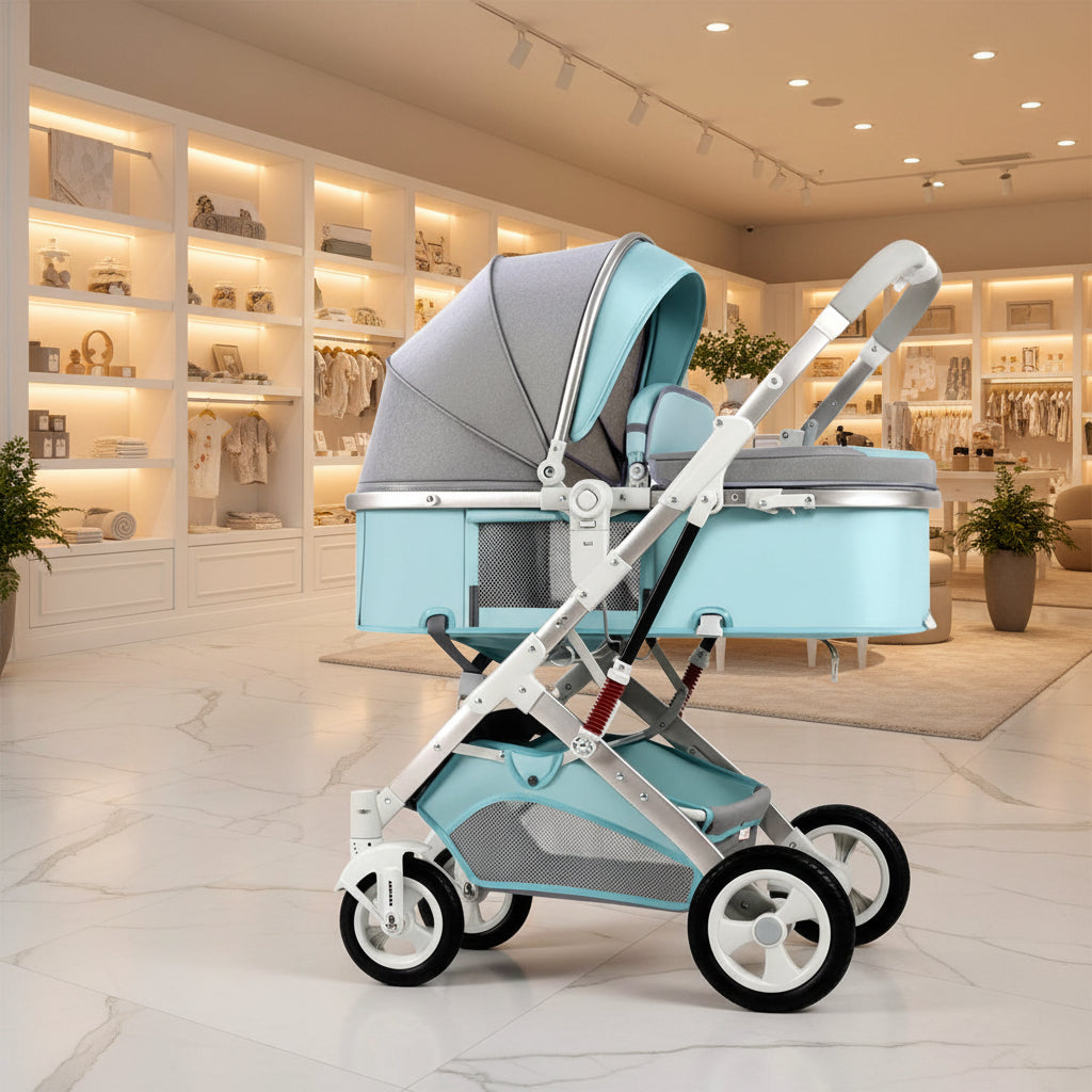 Two Way Newborn Stroller Aluminum Alloy Exclusive Edition