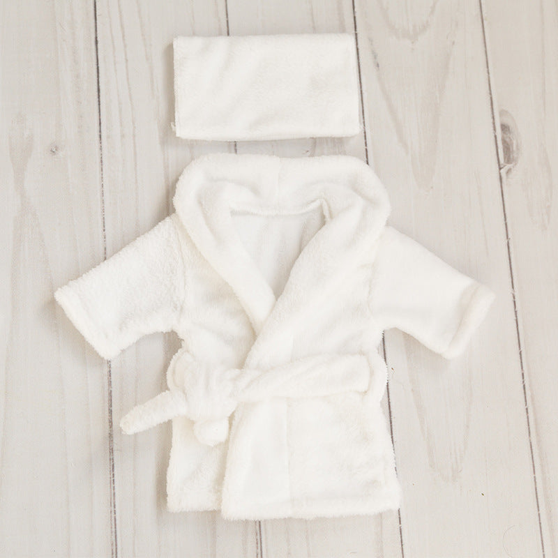 Newborn bathrobe photography props