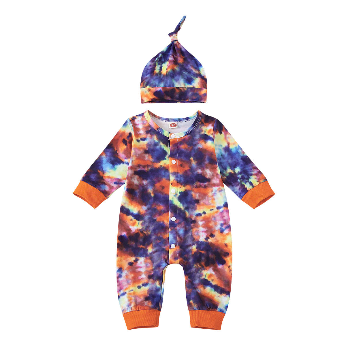 Long sleeve baby jumpsuit