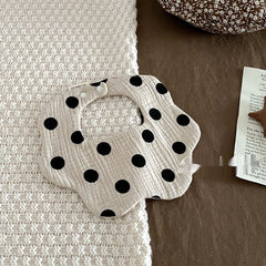 Pure Cotton Yarn Newborn Anti Spitting Bib