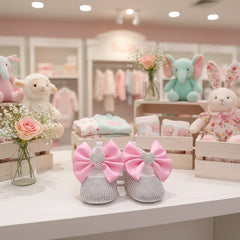 Dollbling Baby Diamonds And Pearls Pearl Rhinestone Baby Girl Shoes For Birthday