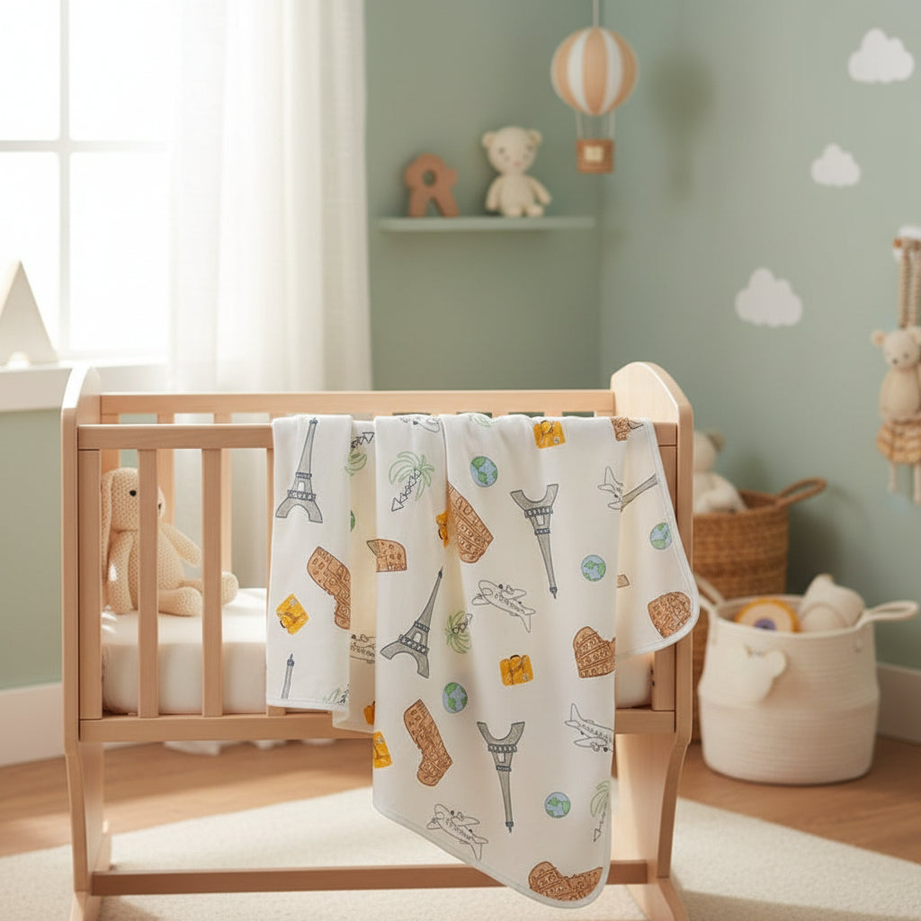 Premium Cotton Swaddle Blanket for Newborns Limited Edition