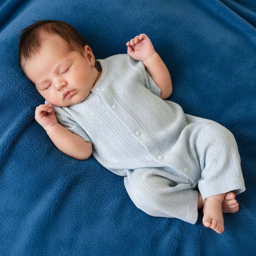 Bamboo Fiber Baby Clothes One Piece
