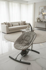 Electric Baby Rocking Chair With Bluetooth And Stable Alloy Frame