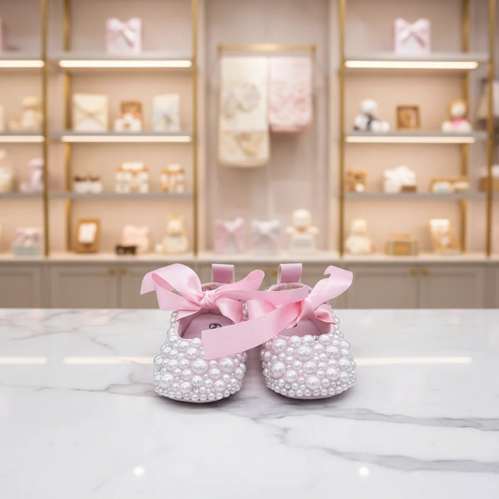 Dollbling Love Heart Baby Shoes And Headband Set Limited