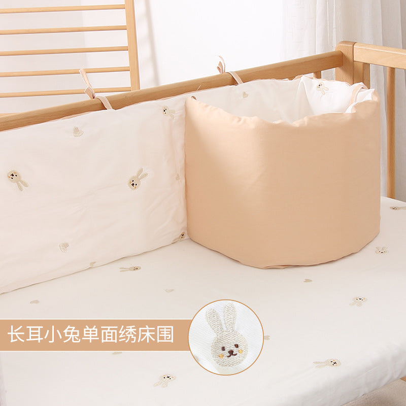 Crib Bed Circumference Soft Bag Anti-collision Baby Bedding Removable And Washable