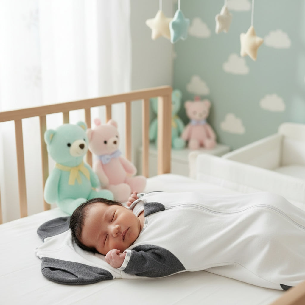 Newborn Baby Swaddle Sleeping Bag Cotton Plus Version Anti-kick