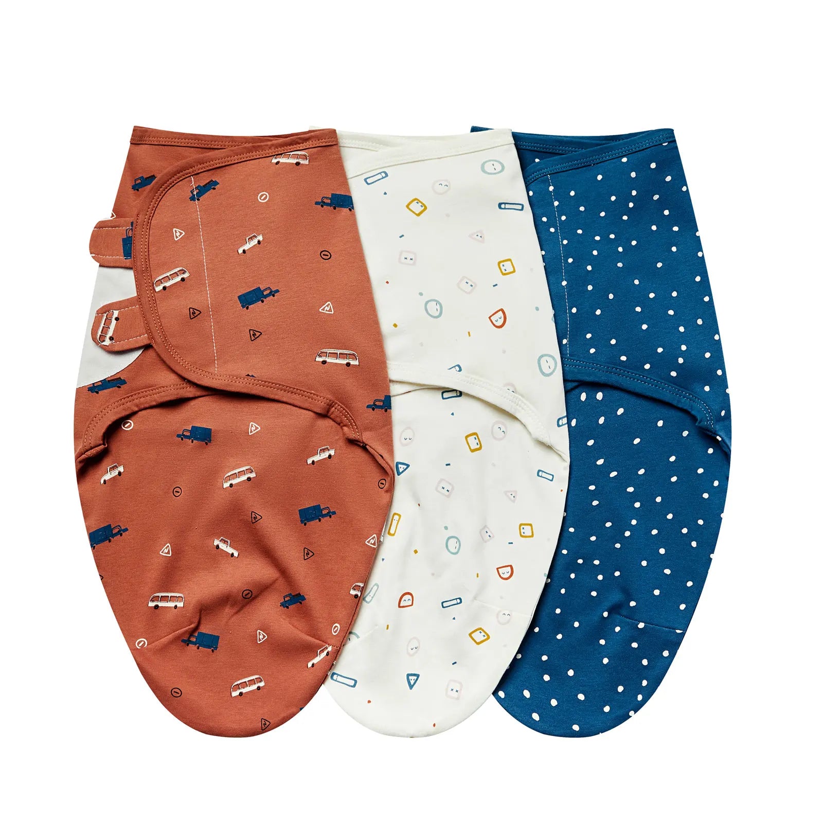 Baby Sleeping Bag Newborn Swaddle Envelope Cocoon Wrap Swaddle Soft 100% Cotton Sleep Blanket Baby Blankets Autumn Three-piece