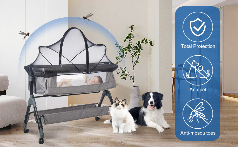 Crib Mosquito Net Yurt Complete-type Universal