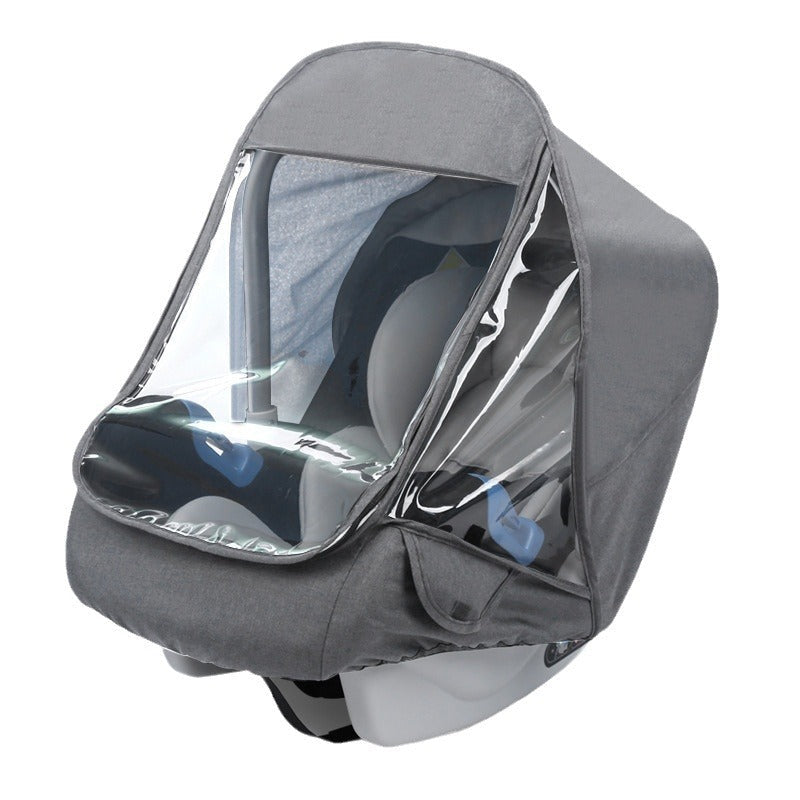 Baby Stroller Safety Cabas Transparent Rain Cover
