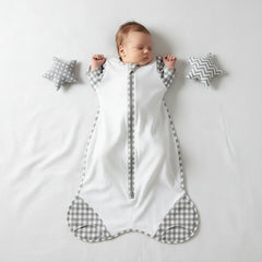 Newborn Baby Swaddle Sleeping Bag Cotton Plus Version Anti-kick
