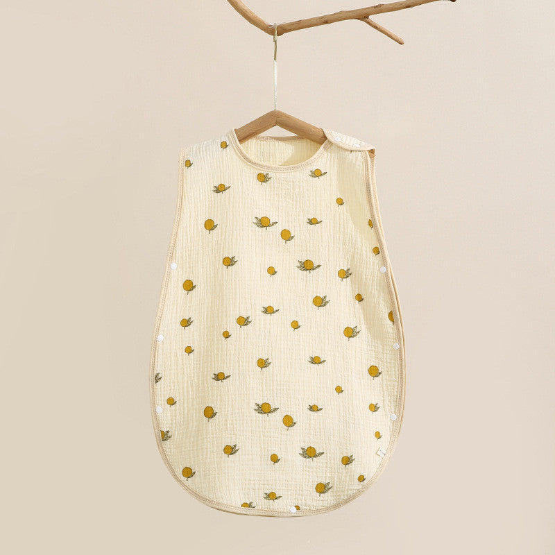 Newborn Baby Crepe Gauze Sleeping Bag Four Seasons Universal