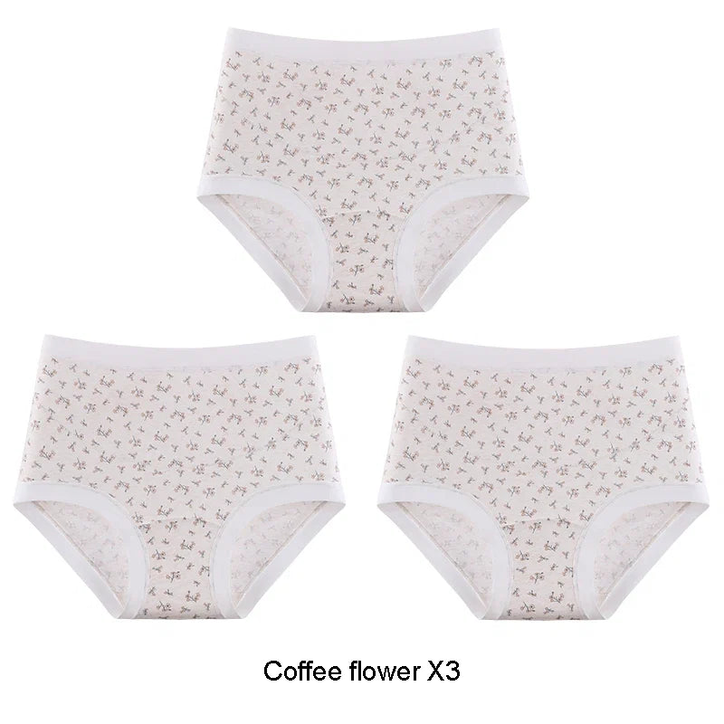 Postpartum Panties Breathable Women's Cotton Briefs Cartoon Intimate Clothes for Women Maternity Underwear Pregnant Panty Gifts
