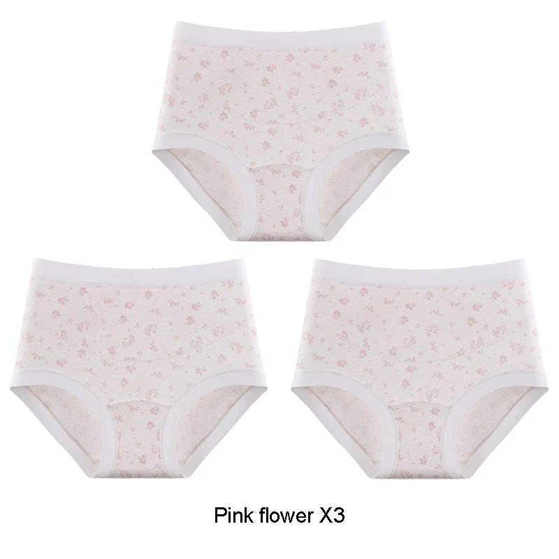 Postpartum Panties Breathable Women's Cotton Briefs Cartoon Intimate Clothes for Women Maternity Underwear Pregnant Panty Gifts
