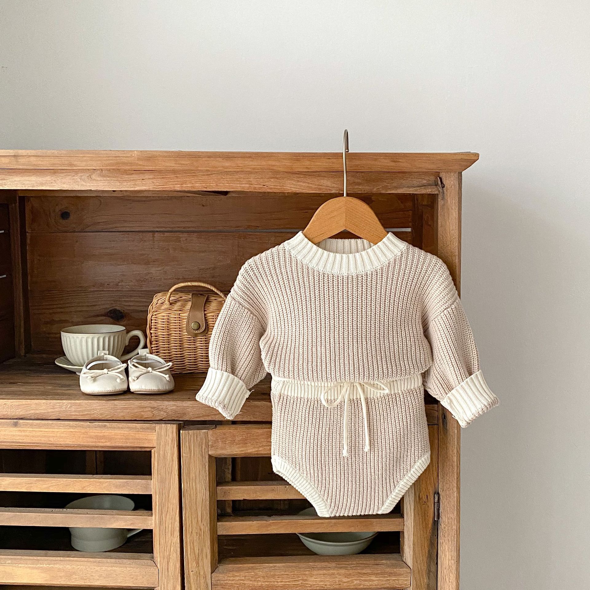 Girls Autumn Clothing Fashion Personalized Pullover Suit