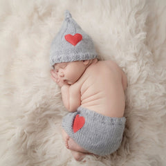 Rod Needle Series Love Wizard Photo Prop - Newborn Handwoven Milk Cotton
