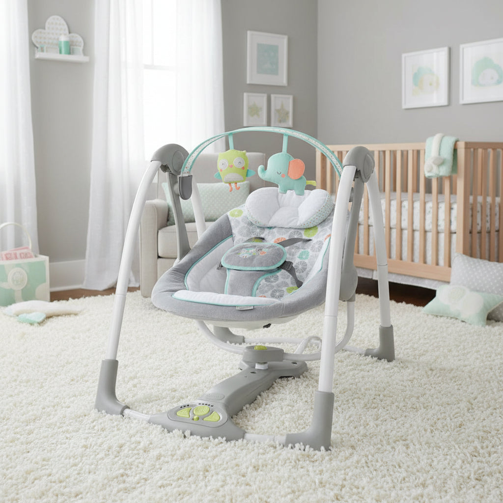 Bigbuy Kids Portable Swing N Go Lightweight Travel Baby Seat