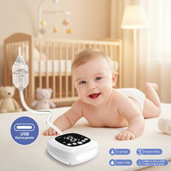 Electric Baby Nasal Aspirator With Catheter Tip For Infant Mucus Removal
