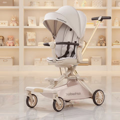 V16 Lightweight Baby Walker Stroller Two Way Seat Lie Down Folding Landscape